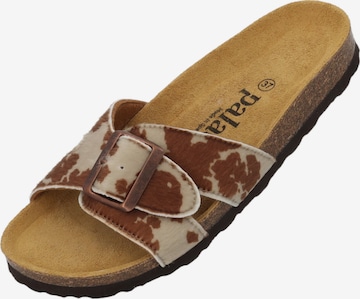Palado Mules 'Tinos' in Brown: front