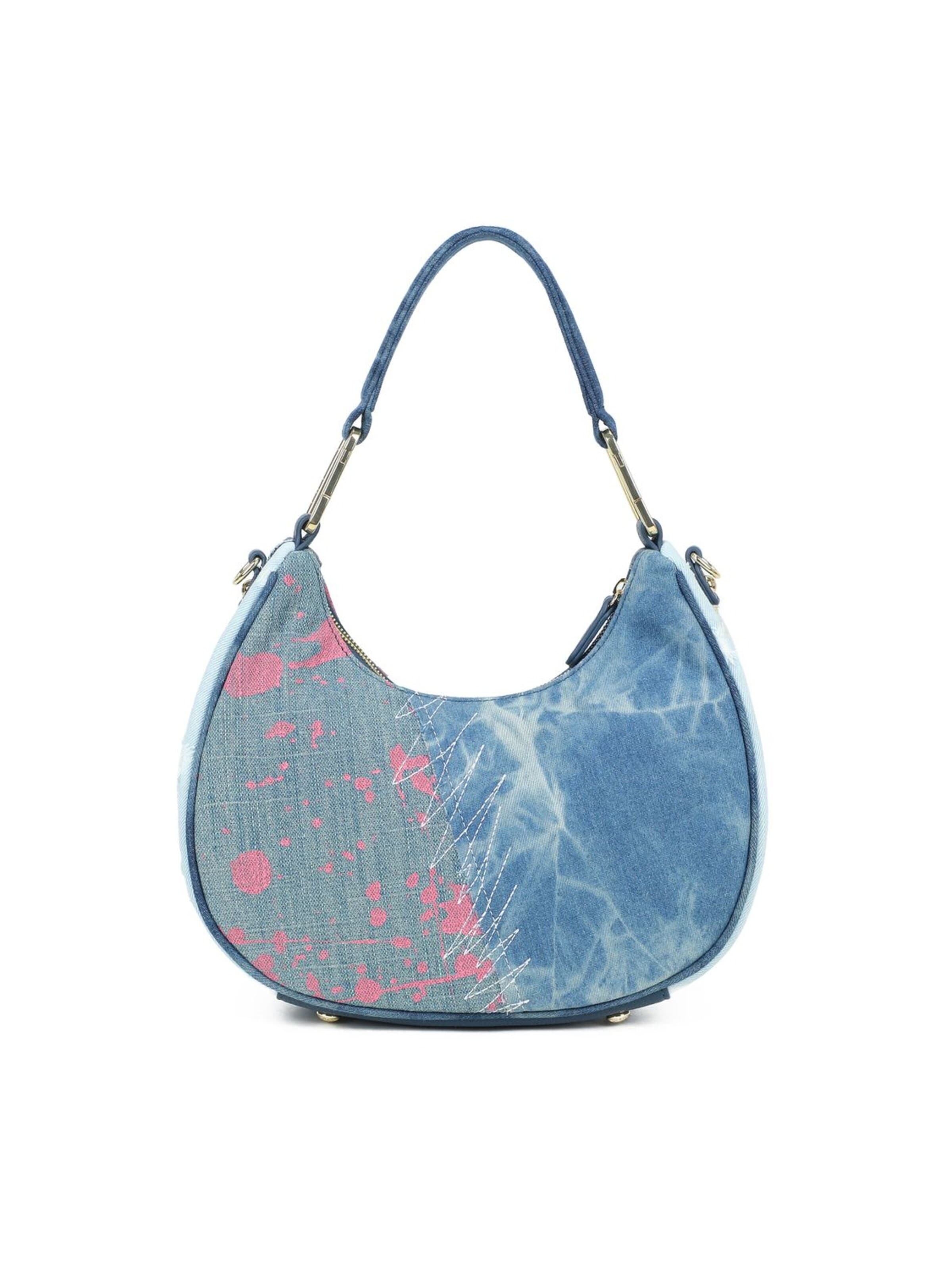 Braccialini - Bolso de hombro 'Amy Jeans' en azul