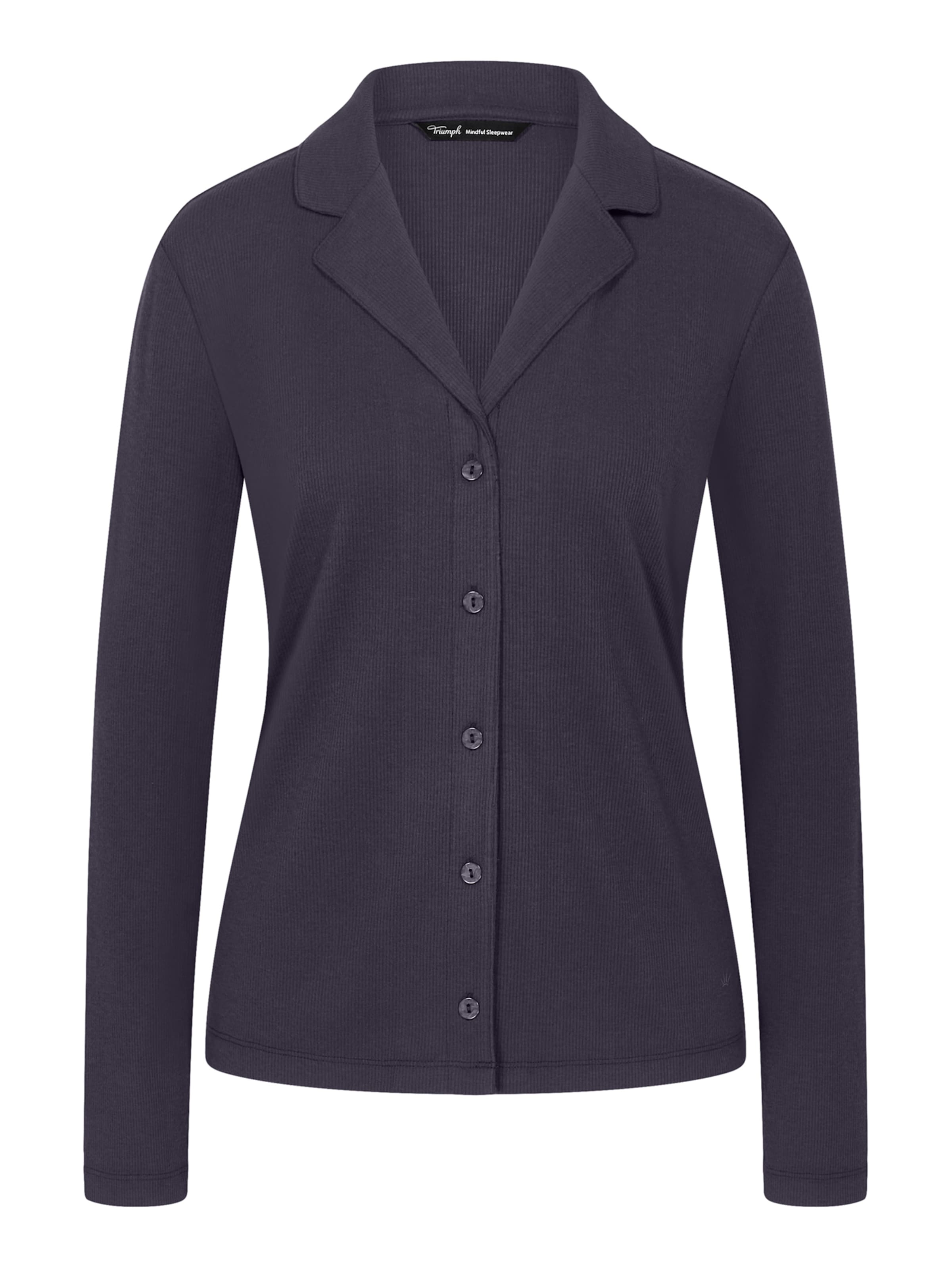 TRIUMPH - Camisa de pijama ' Mix & Match ' em azul: frente