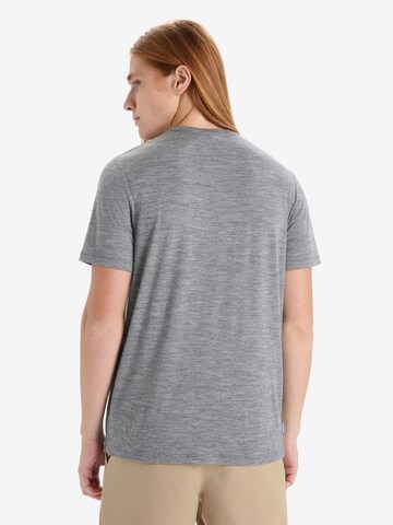 ICEBREAKER Performance shirt 'Tech Lite II Cadence Paths' in Grey