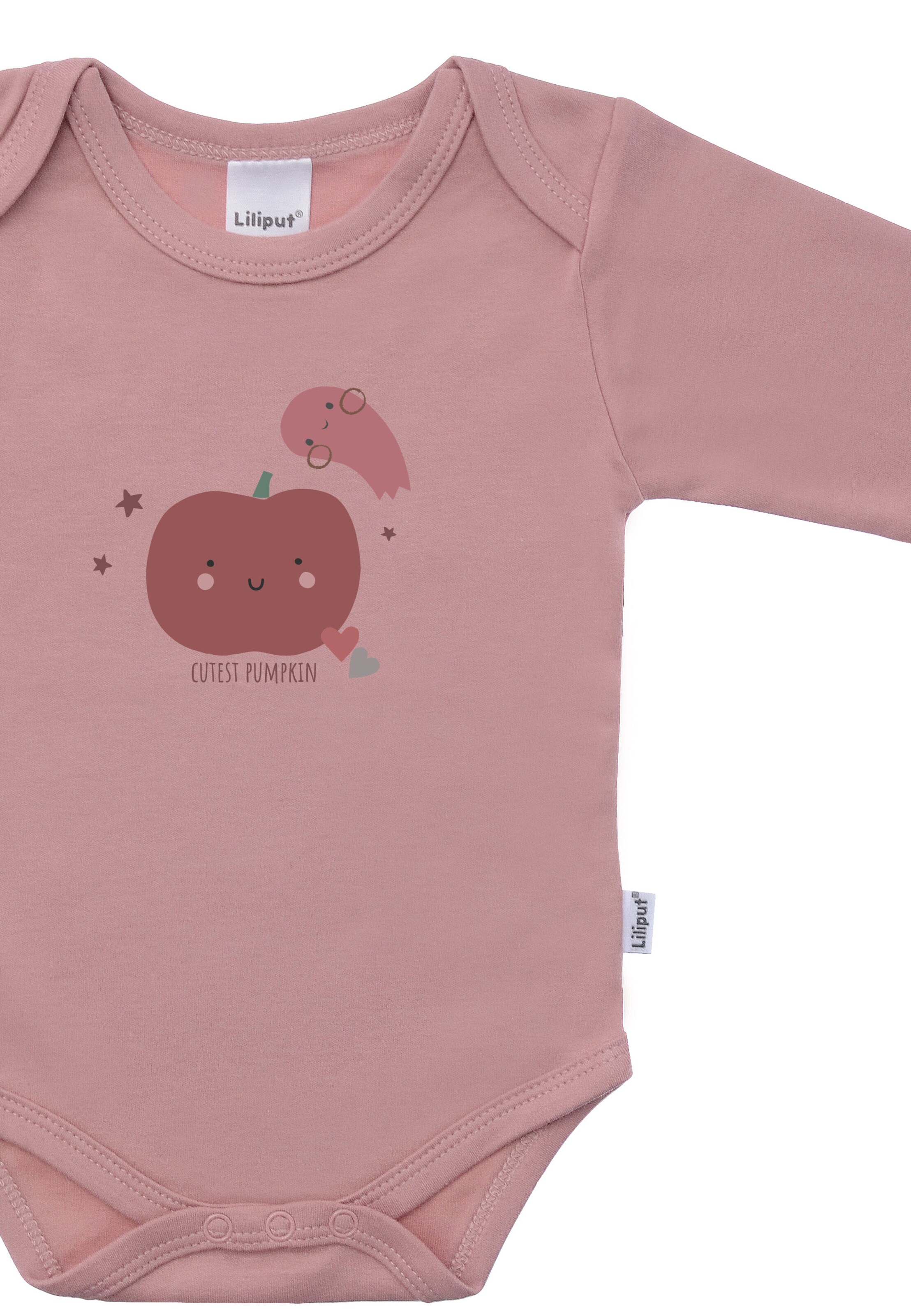 LILIPUT Romper/Bodysuit 'Cutest Pumpkin' in Pink