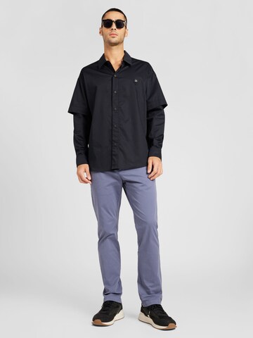 HUGO Regular fit Button Up Shirt 'Ebillo' in Black