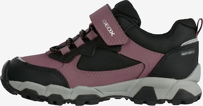 GEOX Tennarit 'J MAGNETAR ABX' koossa 26 värissä malva / musta, Tuotenäkymä
