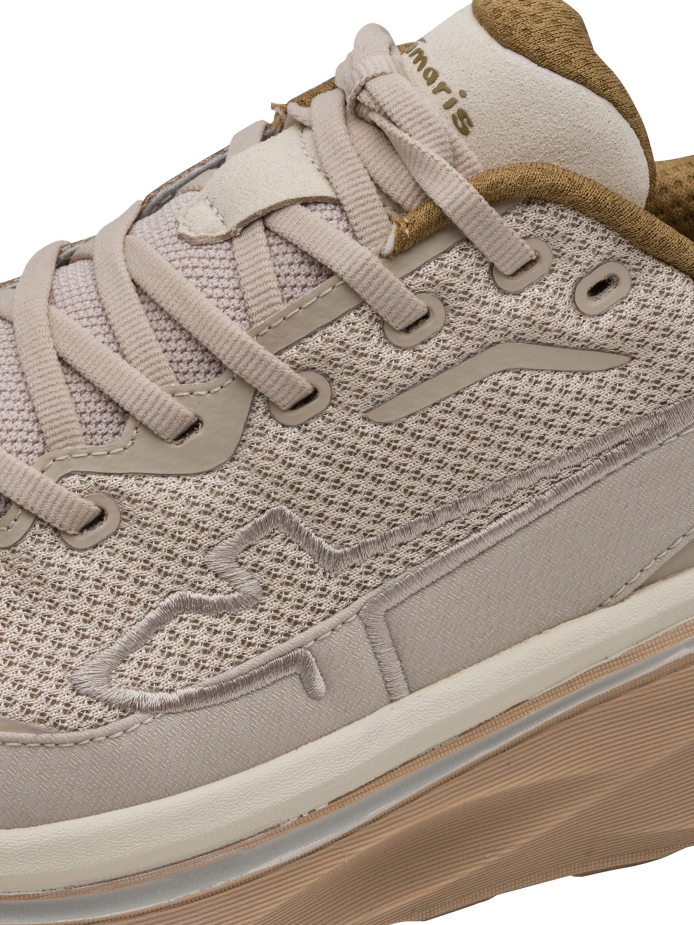 Baskets basses Tamaris en beige