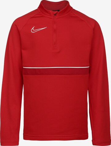 NIKE Athletic Sweatshirt in Red: front