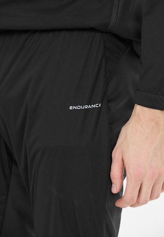 ENDURANCE Regular Sportbroek 'Morakot' in Zwart