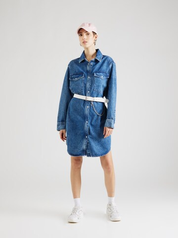 TOMMY HILFIGER Shirt dress 'LEA' in Blue