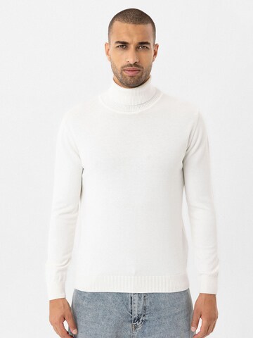Anou Anou - Pullover em branco: frente