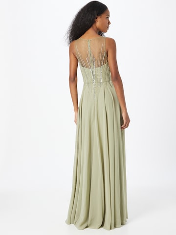 Unique Evening Dress in Green