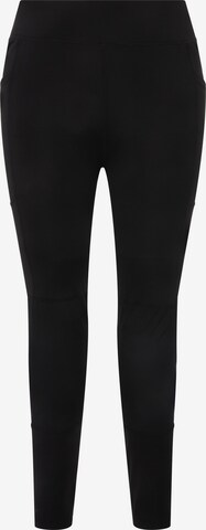 Ulla Popken Skinny Leggings in Zwart: voorkant