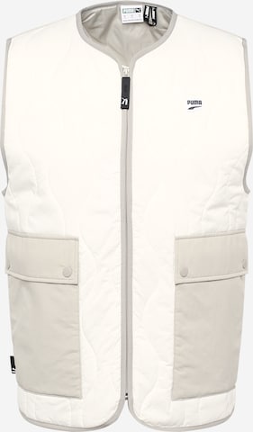 PUMA Vest 'Downtowm' in White: front