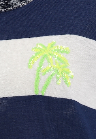 Key Largo Shirts 'South' i blå