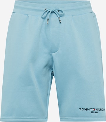 Pantalon TOMMY HILFIGER en bleu : devant