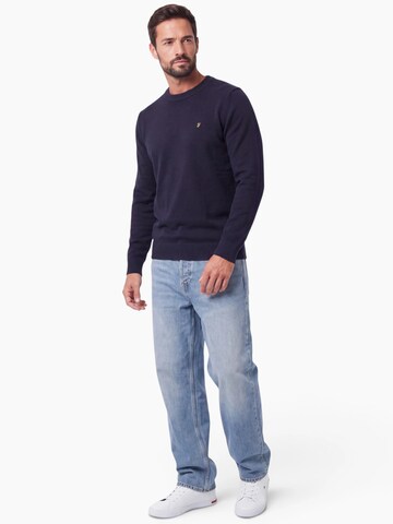 FARAH Pullover 'SHEPARD' in Blau