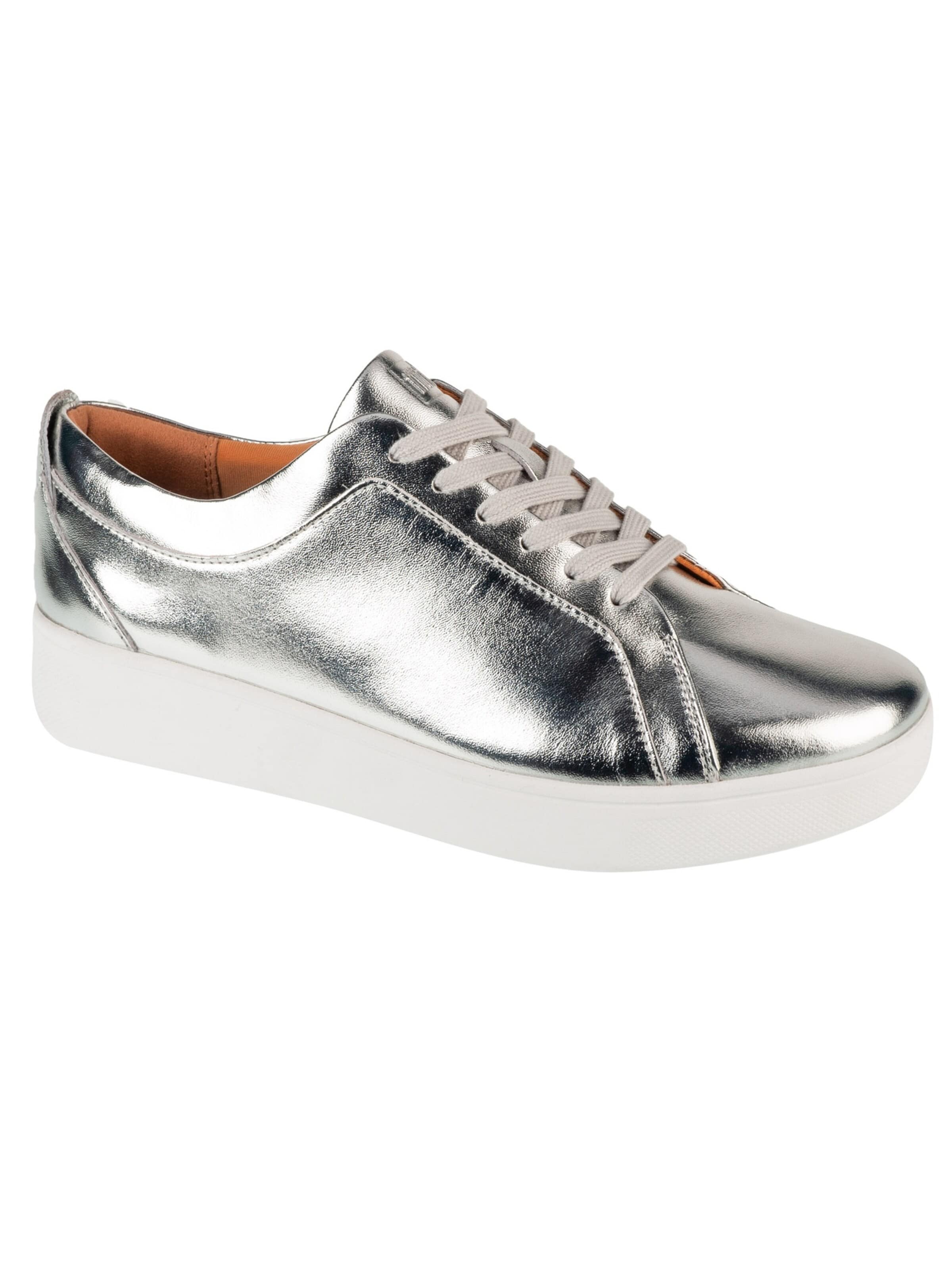 FitFlop Sneakers laag 'FitFlop Rally Sneakers' in Zilver: voorkant
