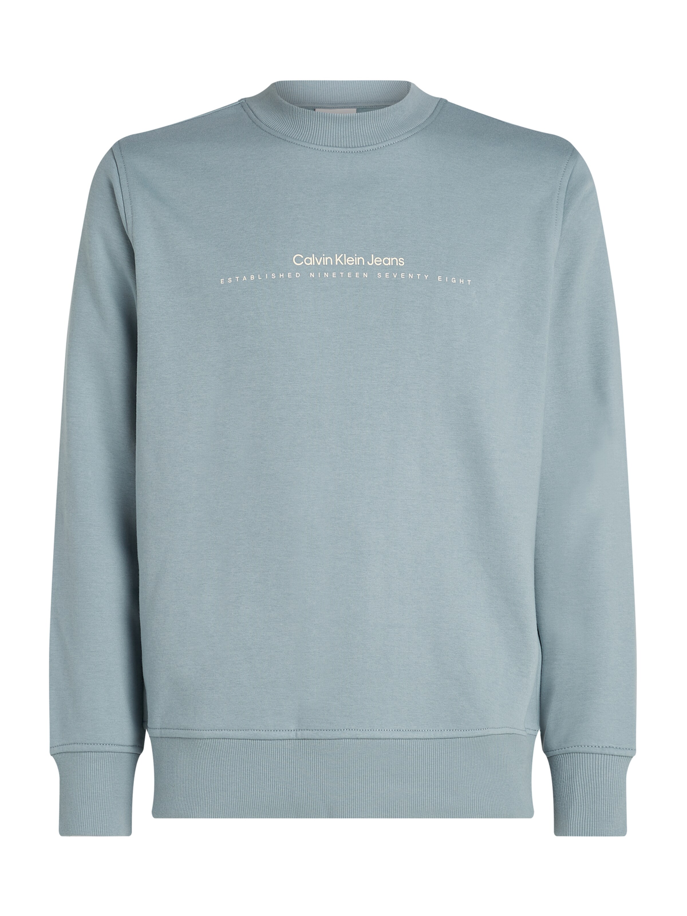 Calvin Klein Jeans Sweatshirt in Blau: Vorderseite