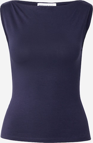 WEEKDAY Top 'ANNIE' in Blue: front