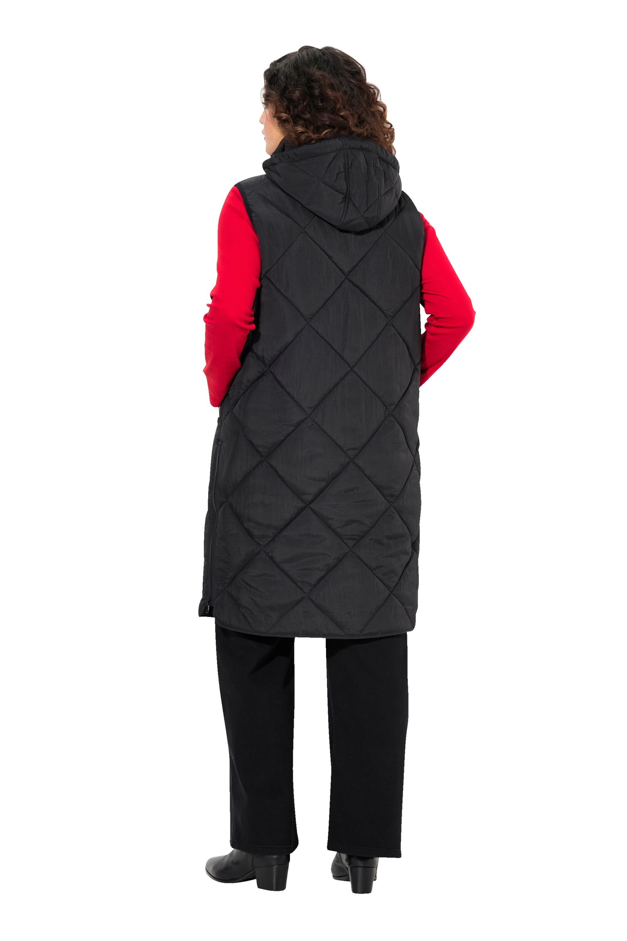 Ulla Popken Vest in Black