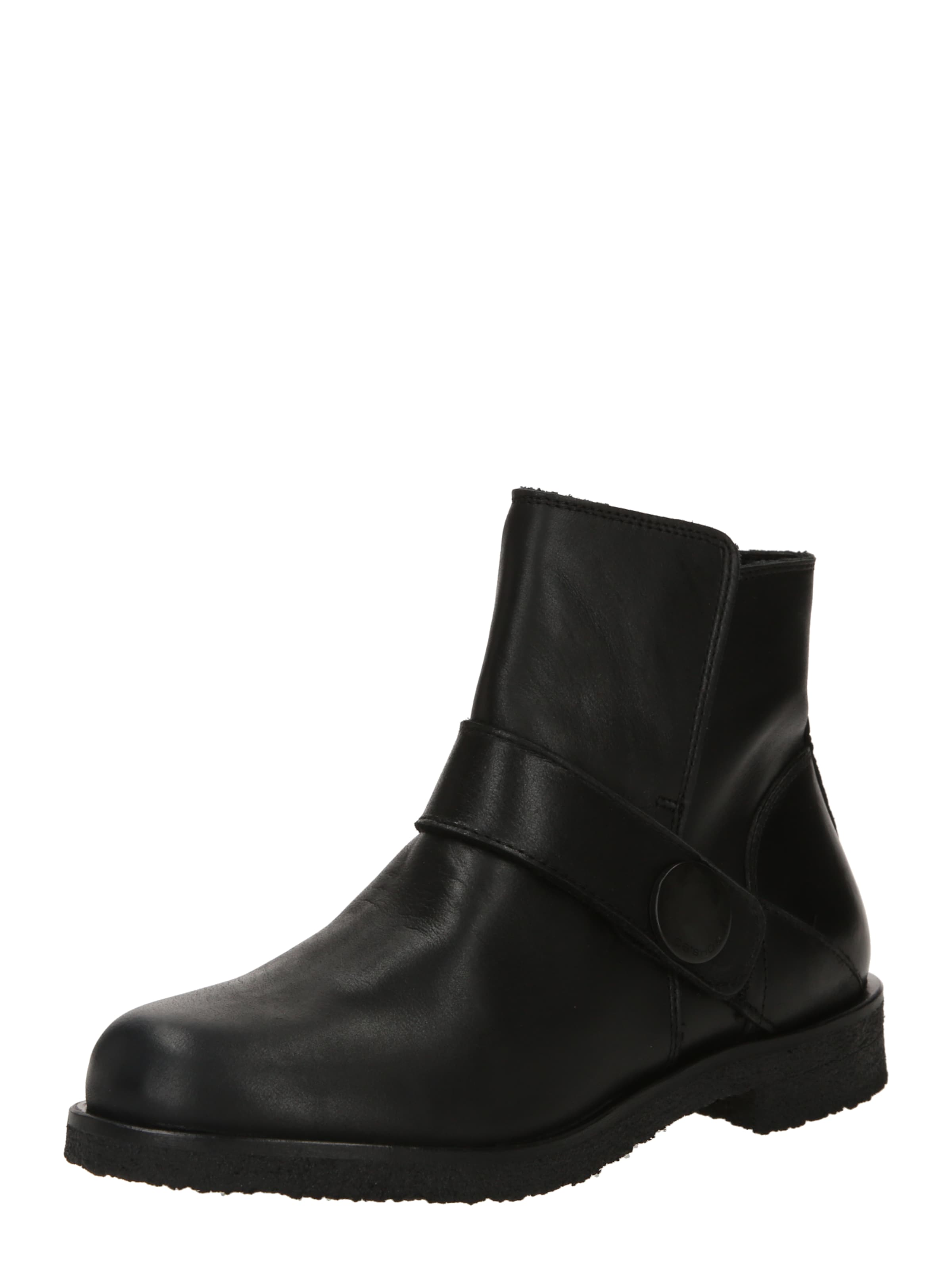 Ca'Shott Bootie 'Freja' in Black: front