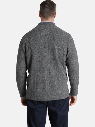 Charles Colby Knit Cardigan 'Earl James' in Grey