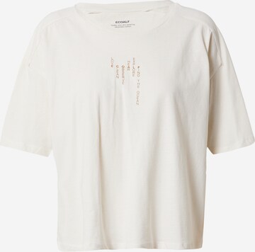 ECOALF Тениска в бяло: отпред
