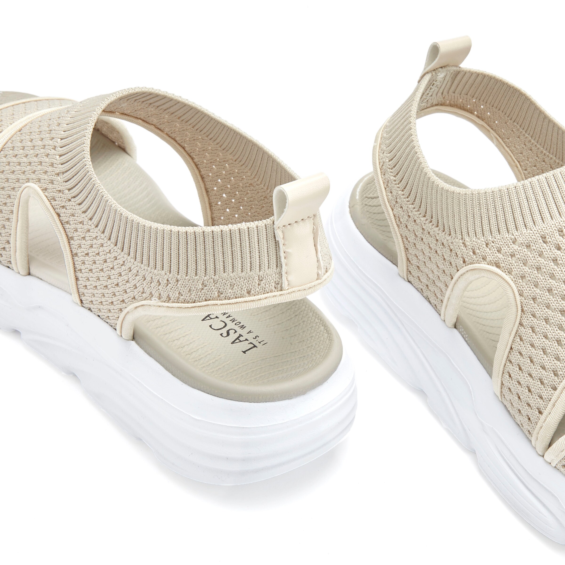 LASCANA Strap Sandals in Beige
