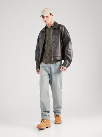 Pepe Jeans Regular fit Button Up Shirt in Green
