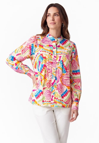 Usha - Blusa en naranja: frente