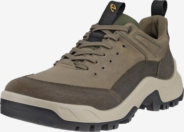 ECCO Athletic Lace-Up Shoes in Brown: front