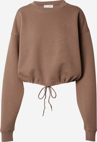 LeGer by Lena Gercke Sweatshirt 'Rosa' in Braun: predná strana