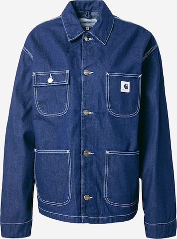 Carhartt WIP Tussenjas 'Michigan' in Blauw: voorkant