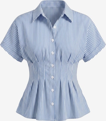 Bluză de la Imily Bela pe albastru: față