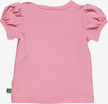 T-Shirt Fred's World by GREEN COTTON en rose