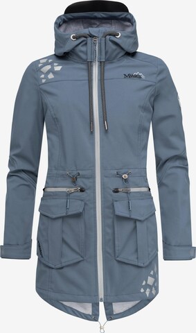 MARIKOO Weatherproof jacket 'Ulissaa' in Blue