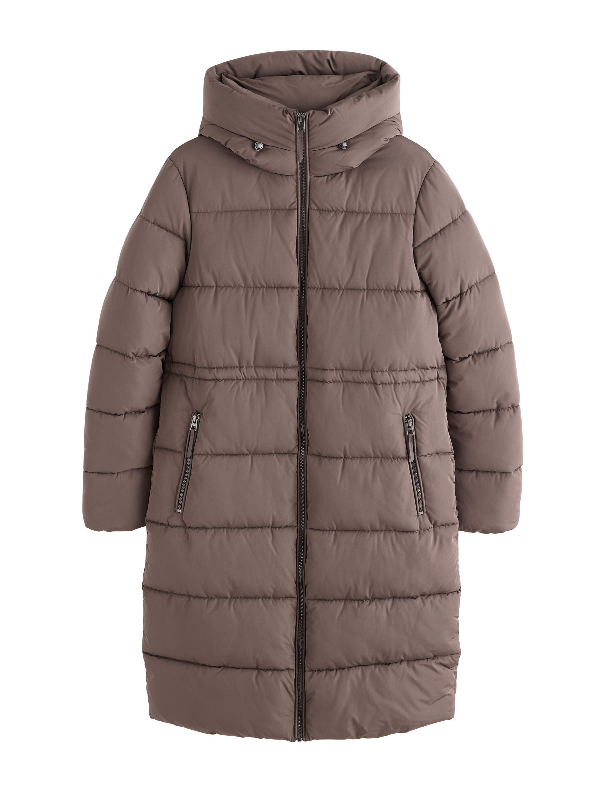 Next Winter coat in Brown: front
