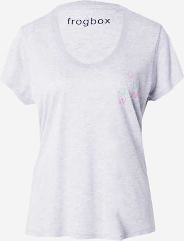 T-shirt Frogbox en gris : devant