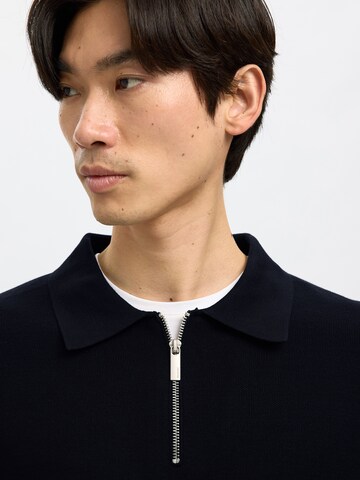 Pullover 'SLHTeller' di SELECTED in blu