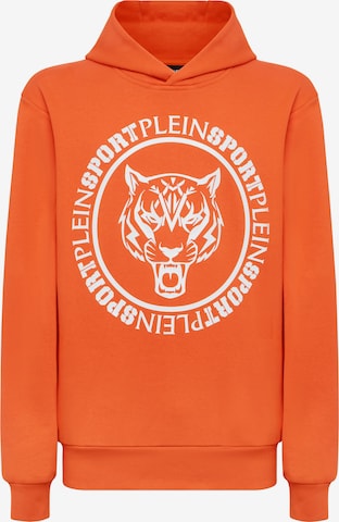 Plein Sport Sweatshirt 'Carbon Tiger' in Orange: front