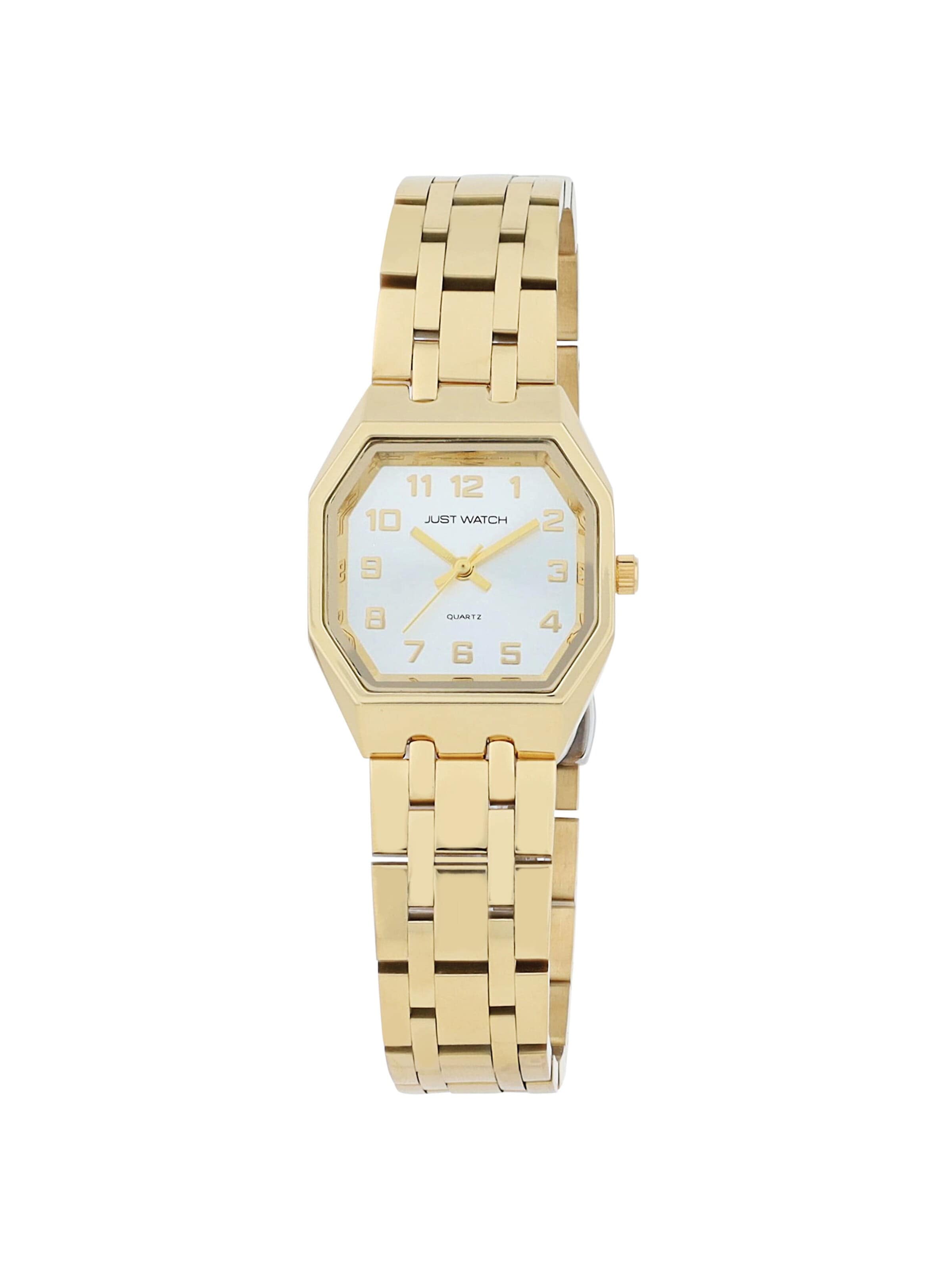 Just Watch Analog Watch 'Antagion, 3 ATM' in Gold: front