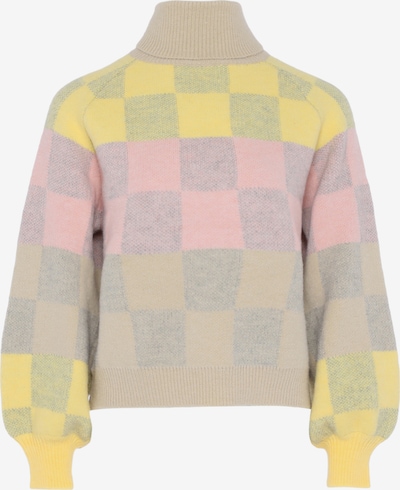 Megztinis iš FENIA, spalva – smėlio spalva / geltona / mėtų spalva / rožių spalva, Prekių apžvalga
