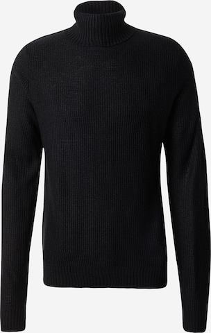 Pull-over 'KYLE' JACK & JONES en noir : devant