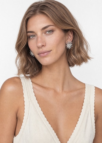 PURELEI - Pendientes 'Iconic Sun' en plata