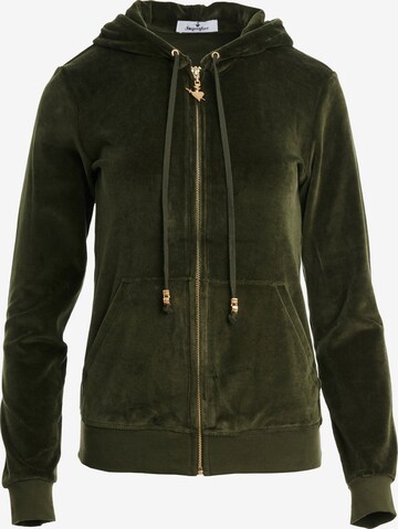 Sugarfree Sweat jacket in Green: front