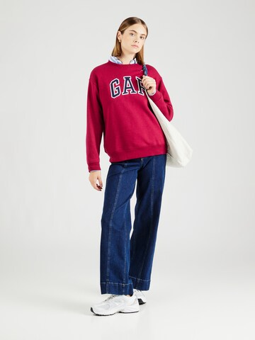 GAP Sweatshirt 'HERITAGE' in Red