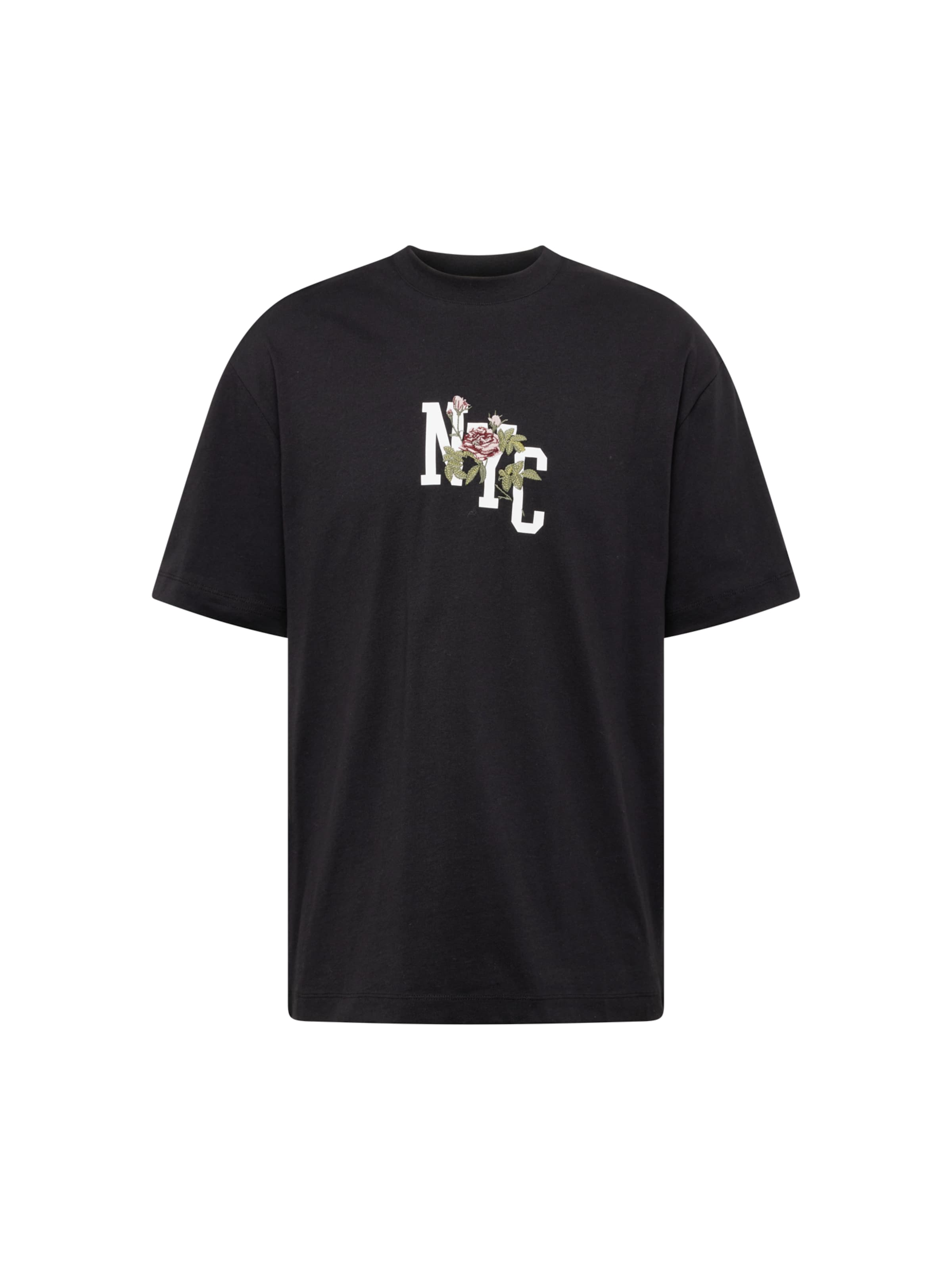 TOPMAN - Camisa em preto: frente