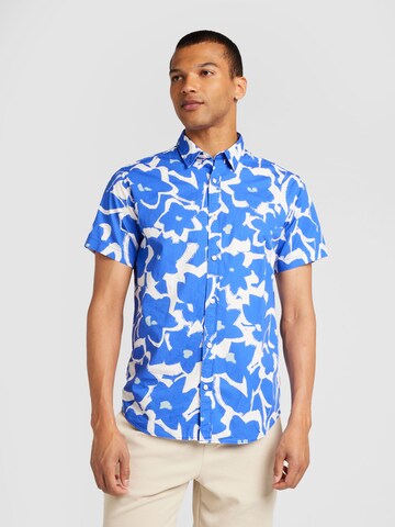 Regular fit Camicia 'JORJOSHUA ARUBA' di JACK & JONES in blu: frontale