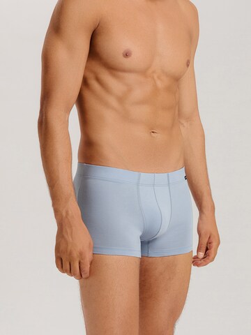 Hanro Boxer shorts ' Cotton Essentials ' in Blue: front