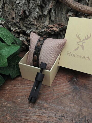 Holzwerk Bracelet 'THUMSEE' in Black