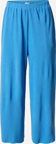 s.Oliver Wide leg Broek in Blauw: voorkant