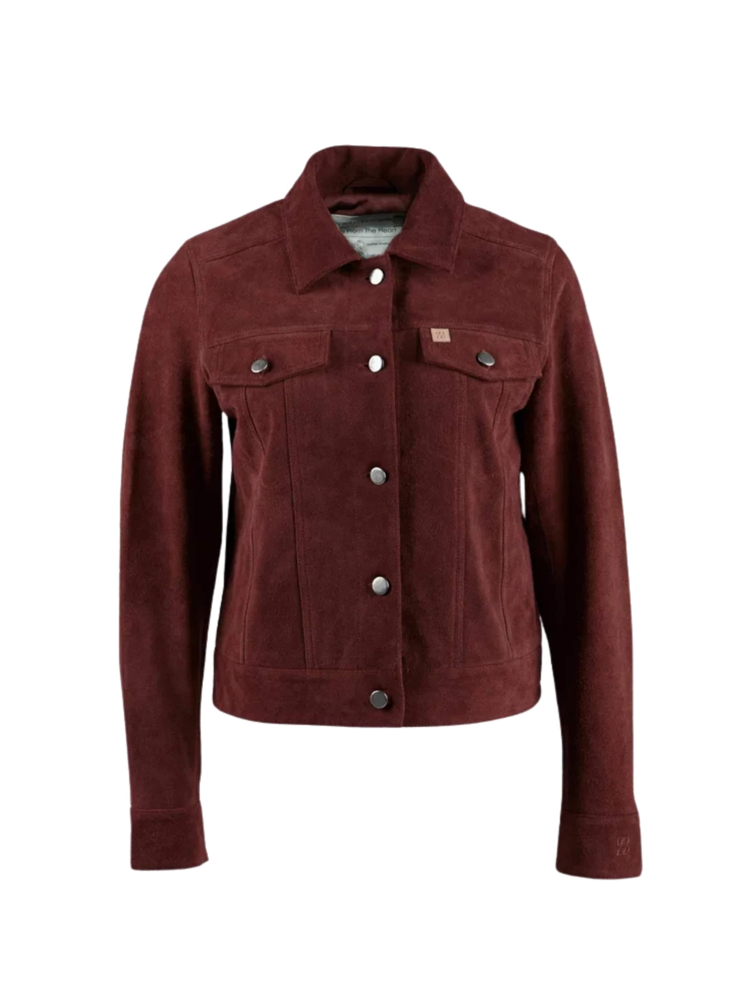 still Nordic Jacke 'Hayley' in Rot: Vorderseite